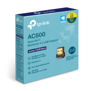 TP-Link Nano AC600 Wi-Fi & Bluetooth 4.2 USB Adapter-Archer T2UB