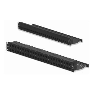 Siemon Z-MAX 48-Port Cat6A Shielded Patch Panel Z6AS-PNL-U48K