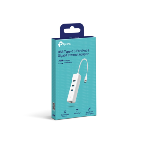 TP-Link UE330C USB Type-C 3-Port Hub & Gigabit Ethernet Adapter