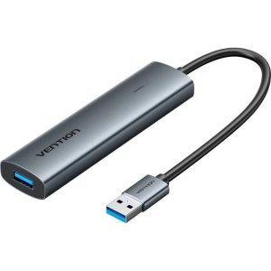Vention USB 3.0 TO GIGABIT ETHERNET ADAPTER Gray 0.15M Aluminum Alloy Type-CEWHB