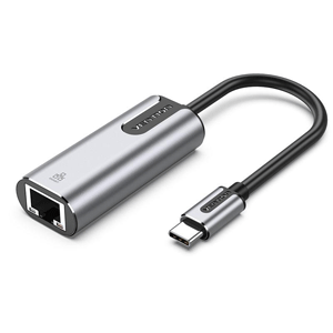 Vention USB-C to Gigabit Ethernet Adapter 0.15M Gray Aluminum Alloy Type-C-CFNHB