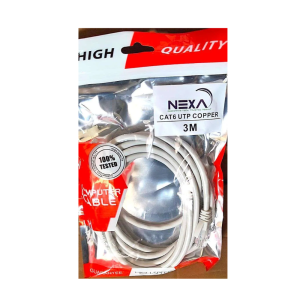 NEXA Copper CAT6 UTP Patch Cord 3M Grey