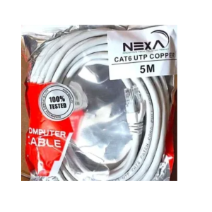 NEXA Copper CAT6 UTP Patch Cord 5M Grey