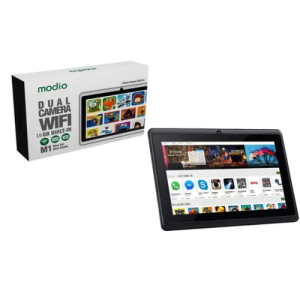 Modio M1 7” Tablet 4GB RAM 128GB Storage, Wi-Fi Only