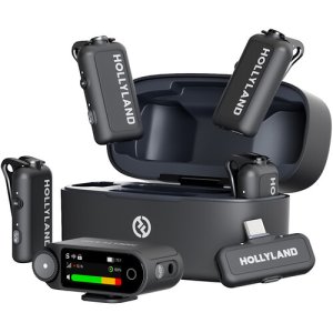 Hollyland LARK MAX 2 Combo 4-Person Wireless Microphone