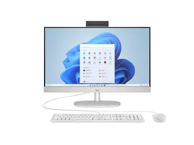 HP All-in-One 24-cr0307nh PC Core i5 1334U 8GB RAM 512GB SSD 23.8 FHD - B73T8EA