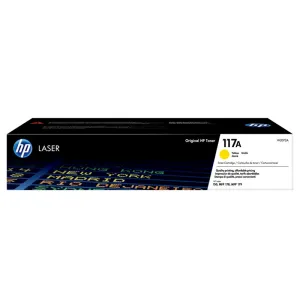HP 117A Yellow Original LaserJet Toner Cartridge – W2072A