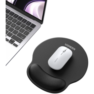UGREEN Ergonomic Mouse Pad with Wrist Rest - Black - LP668
