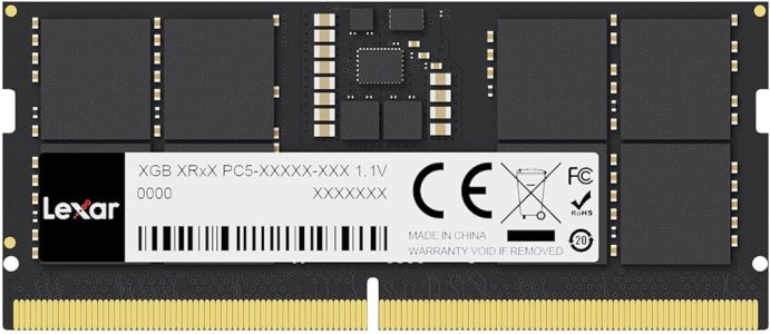 Lexar DDR5 16GB 5600MT/s Laptop RAM – LD5S16G56C46ST-BGS