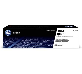 HP 106A Black Original LaserJet Toner Cartridge-W1106A