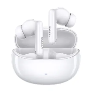 UGREEN HiTune T3 Pro Active Noise-Cancelling Wireless Earbuds - White - WS206